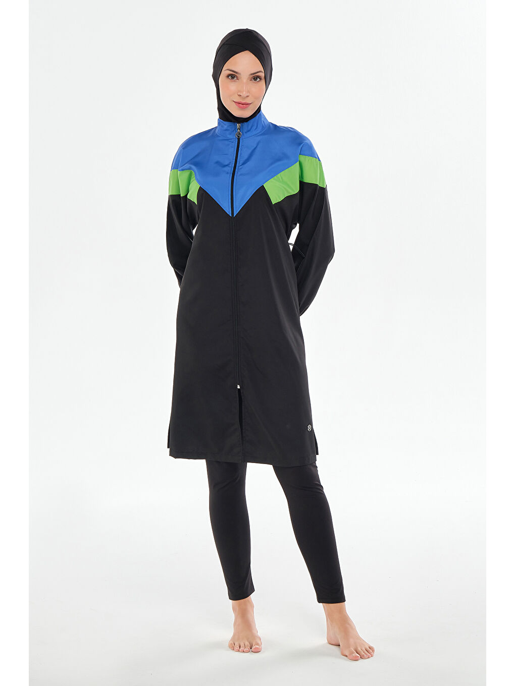 Tam Kapalı Tesettür Mayo 2405 Siyah-1