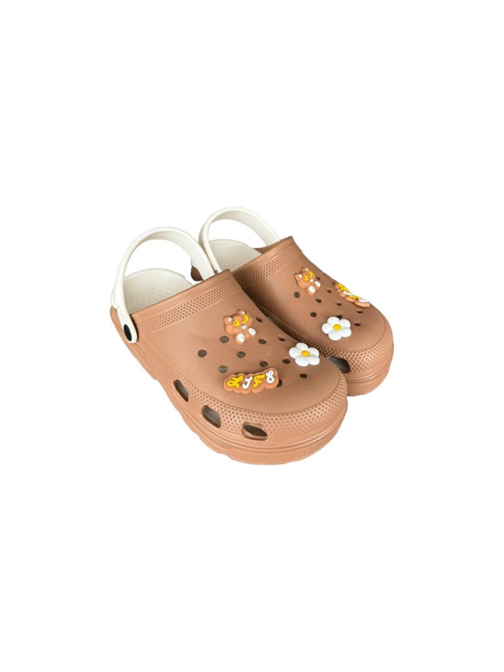 Kahverengi Rahat Taban Eva Kadın Sandalet Taba-3