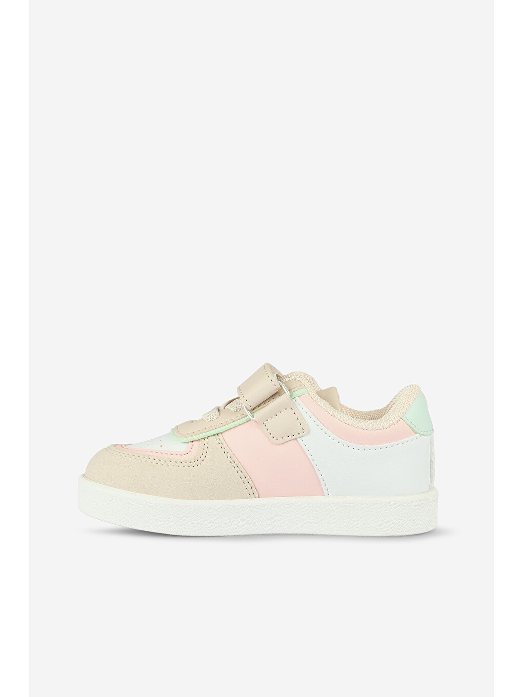 Pembe Sam Işıklı Kız Bebek Pudra Sneaker-1
