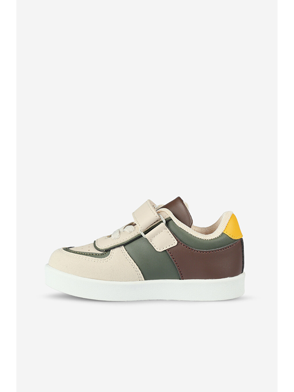 Sam Işıklı Erkek Bebek Haki Sneaker-1
