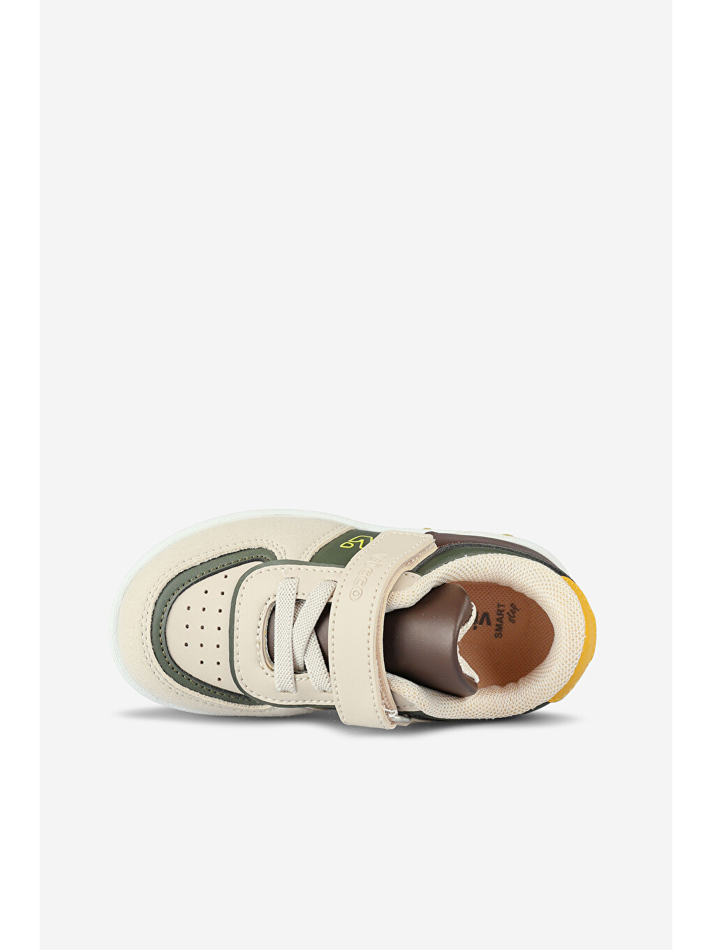 Sam Işıklı Erkek Bebek Haki Sneaker-2