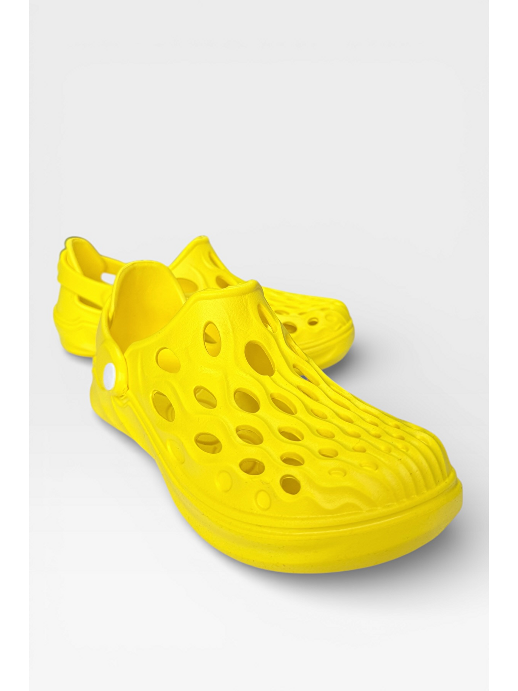 Sarı Unisex Günlük Rahat Yazlık Havuz Plaj Spor Ayakkabı Sandalet Sari-4