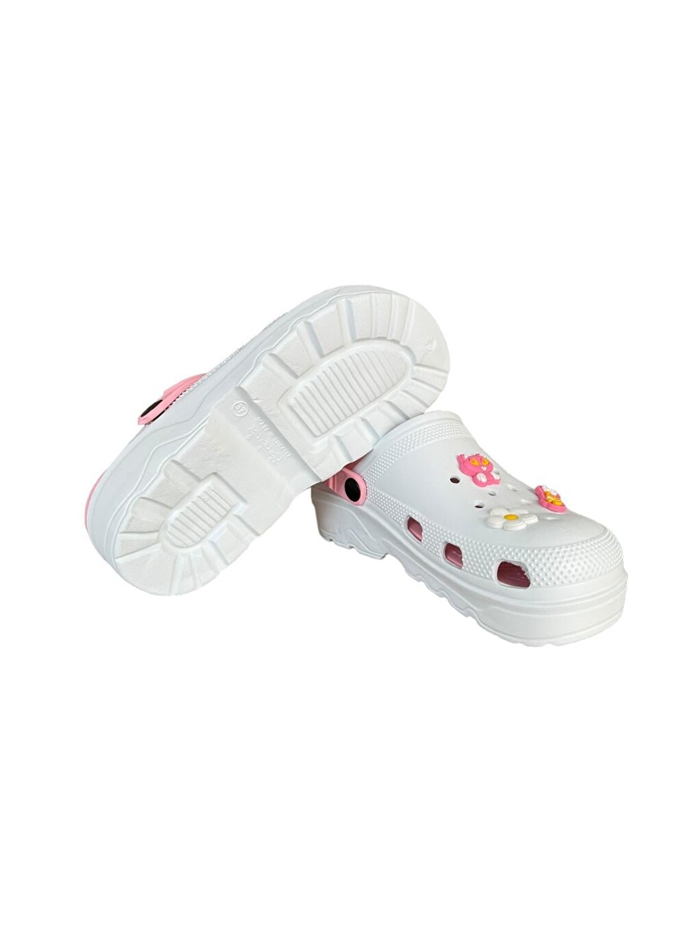 Ekru Rahat Taban Eva Kadın Sandalet Krem-pudra-4