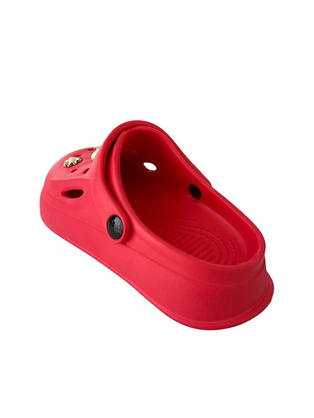 Kırmızı Rahat Taban Kadın Sandalet Kirmizi-5
