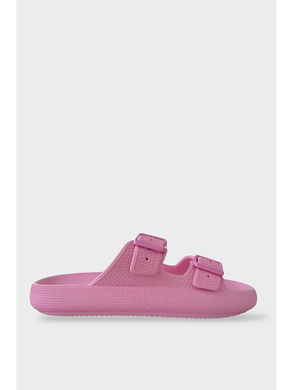 Unisex Çift Tokalı Medikal Hafif Eva Terlik Pembe