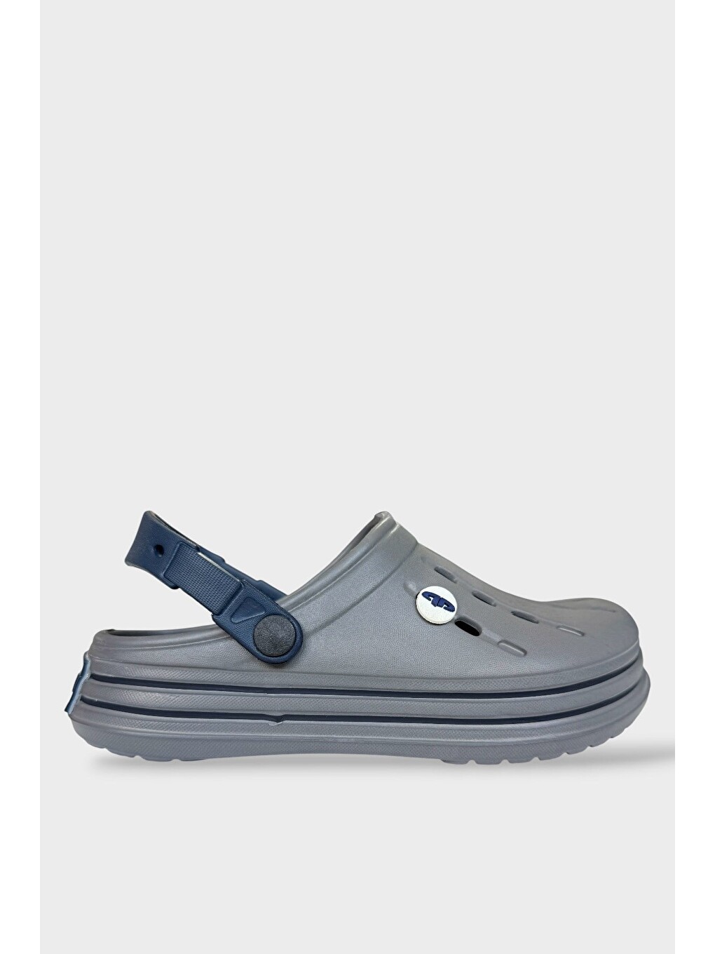Gri Comfort Medikal Hemşire Sabo Unisex Terlik Füme-1