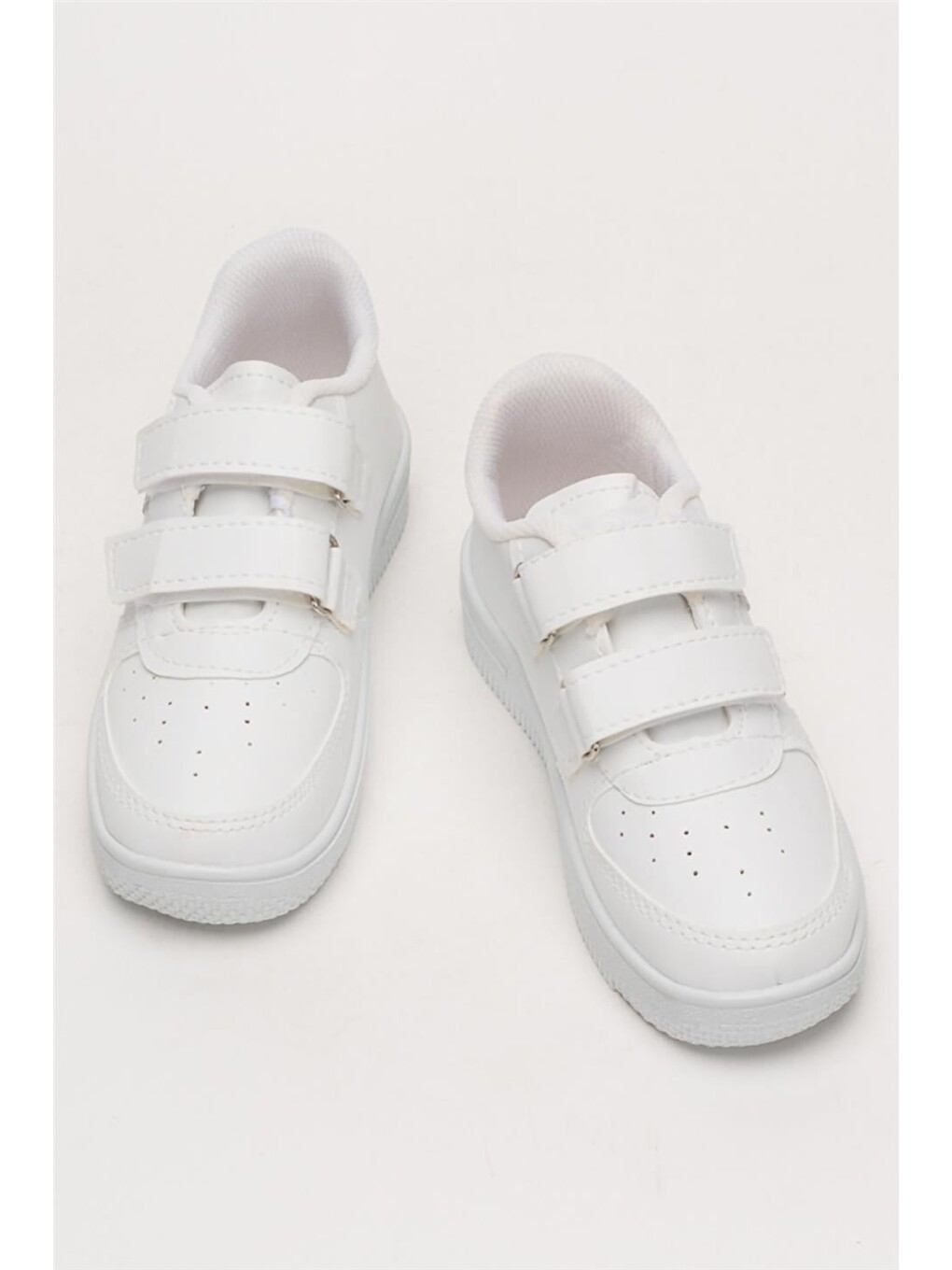 Çocuk Sneaker Spor Ayakkabı Beyaz - Füme-5