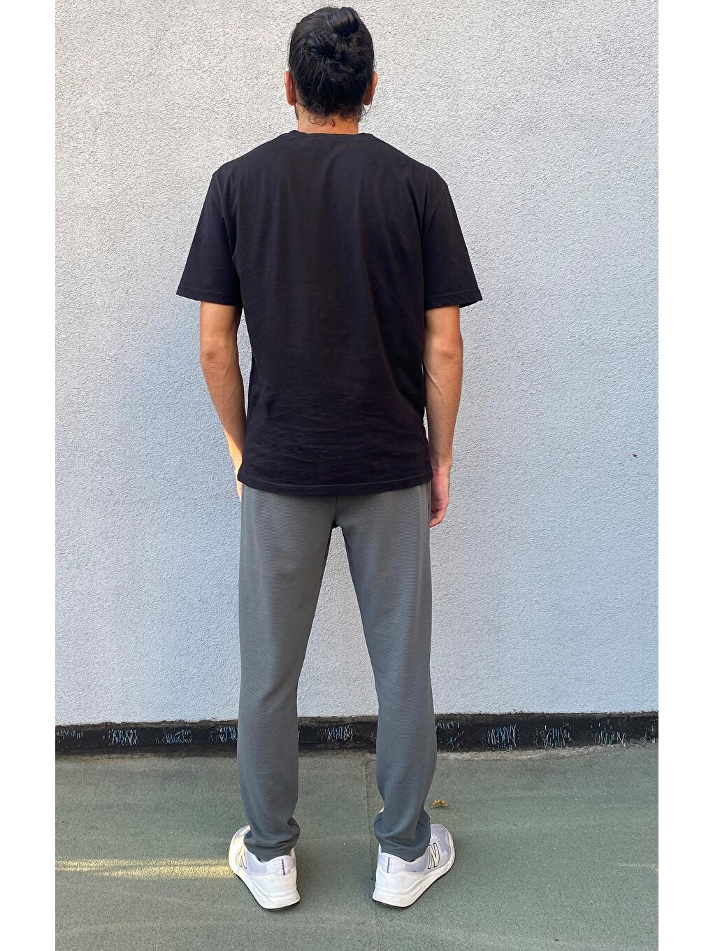 Haki Erkek Regular Fit Broklyn Baskılı Jogger Eşofman Altı Spr 205-4