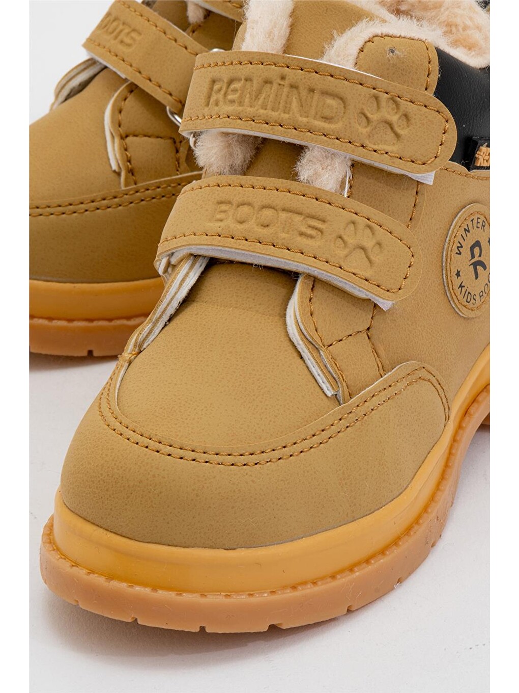 Kahverengi Kışlık İçi Kürklü Bebe Bot (22-25) Camel-8