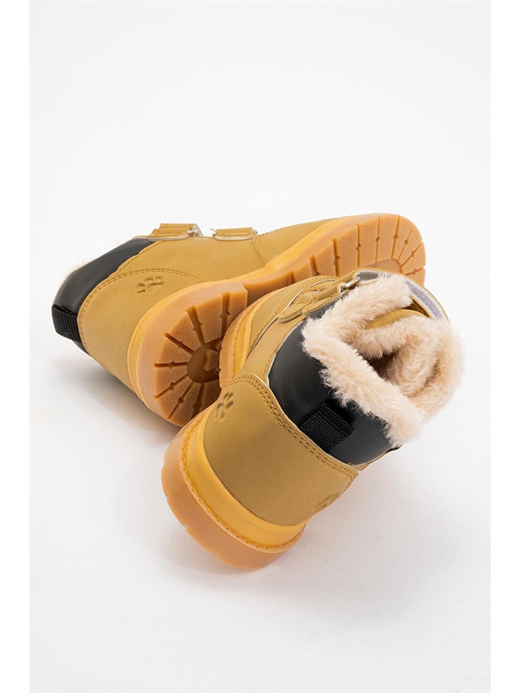 Kahverengi Kışlık İçi Kürklü Bebe Bot (22-25) Camel-11