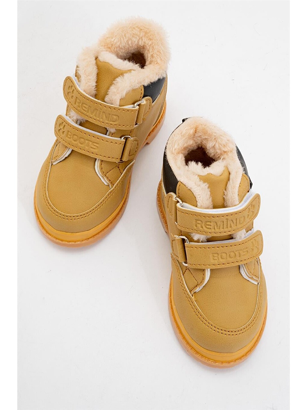 Kahverengi Kışlık İçi Kürklü Bebe Bot (22-25) Camel-13
