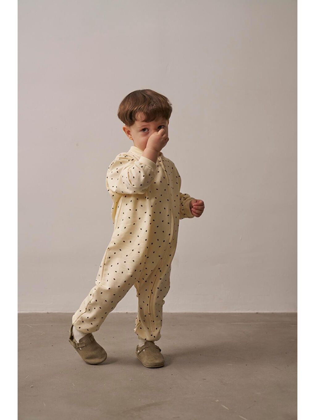 Ekru Little Spot Baby Tulum-7