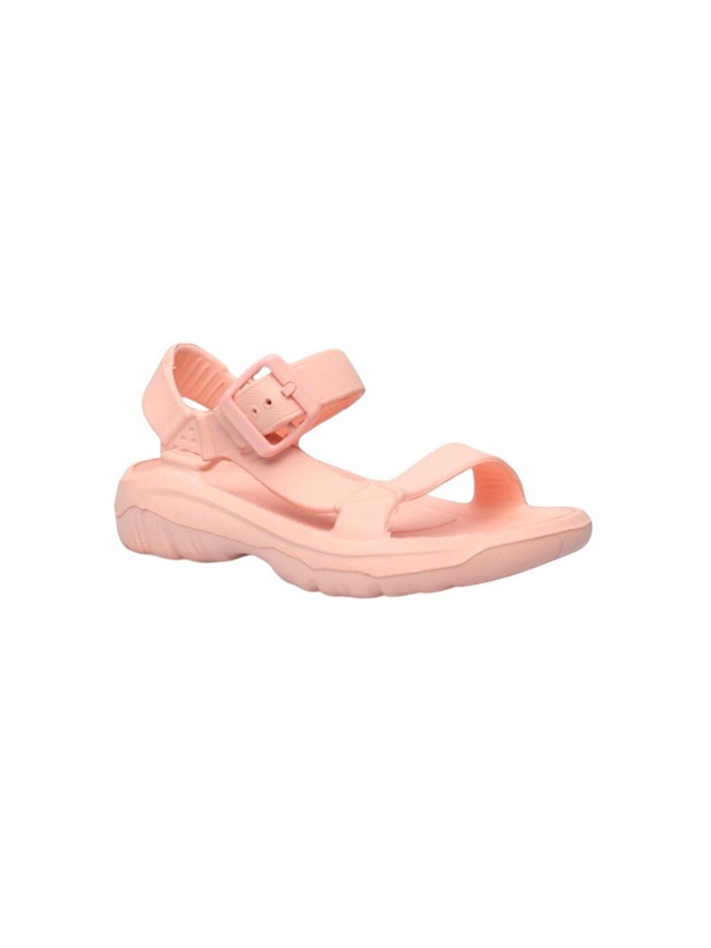 Pembe Kolay Giyilebilir Rahat Eva Çocuk Sandalet Pudra-3