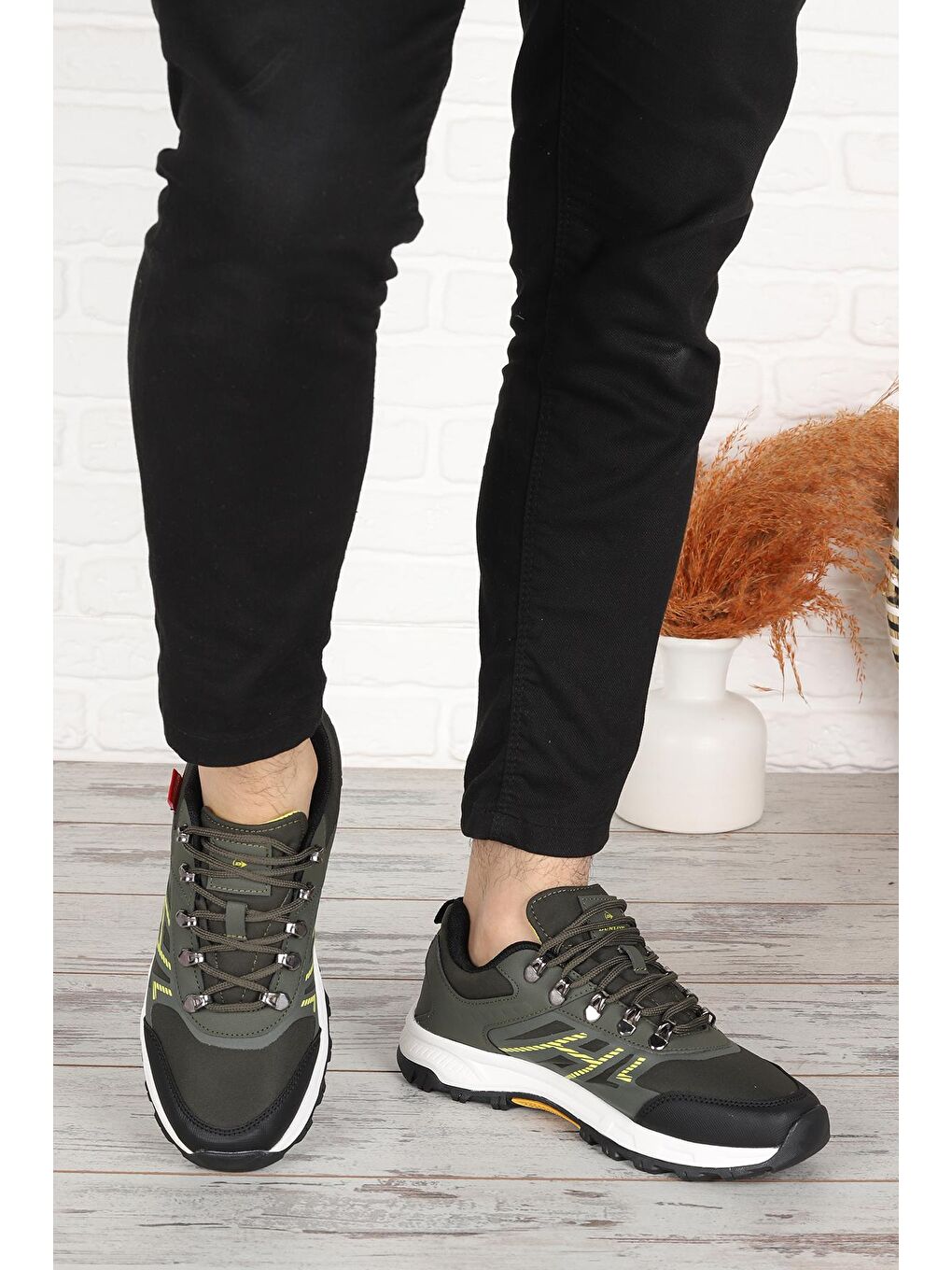 Haki 2010 Su İtici  Erkek Bot Ayakkabı-1