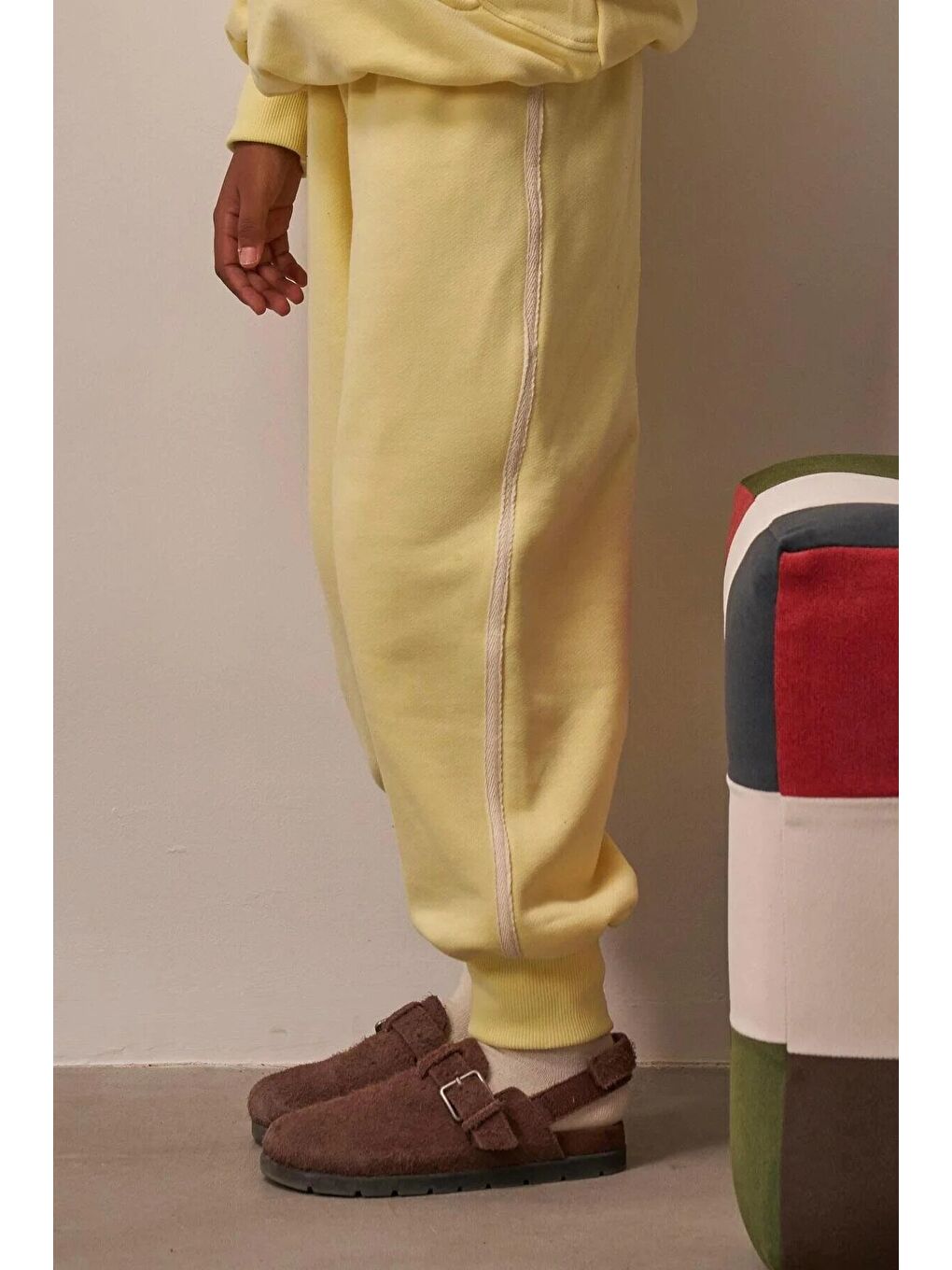 Sarı Relaxed Fit Jogger-8