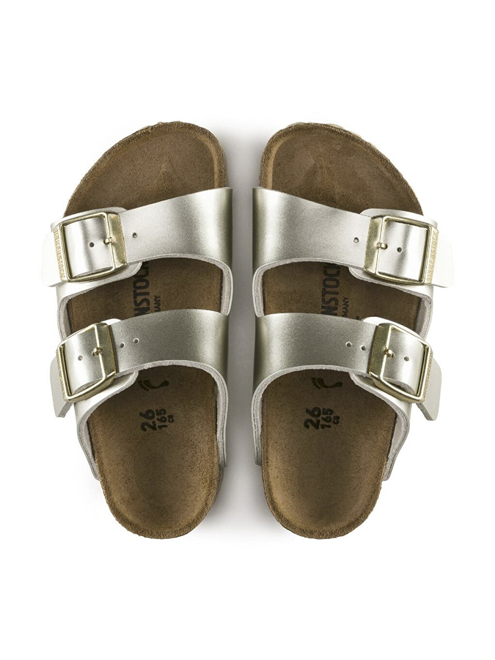 Sarı Kadın Terlik 1014841 ARIZONA KIDS BF ELECTRIC METALLIC Gold-2