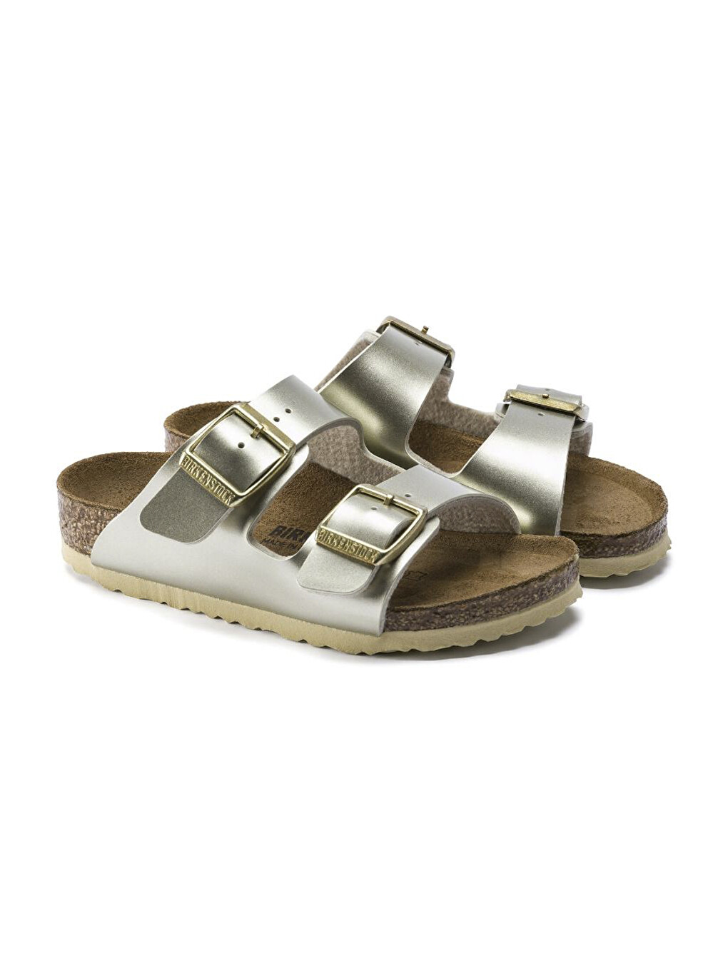 Sarı Kadın Terlik 1014841 ARIZONA KIDS BF ELECTRIC METALLIC Gold-3