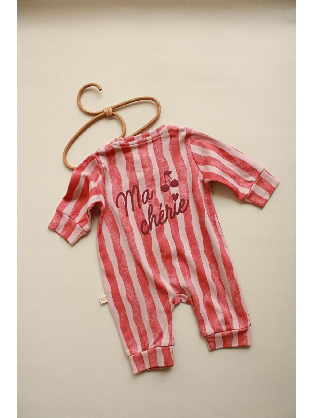 Kırmızı Ma Cherie Soft Line Serisi Tulum-5