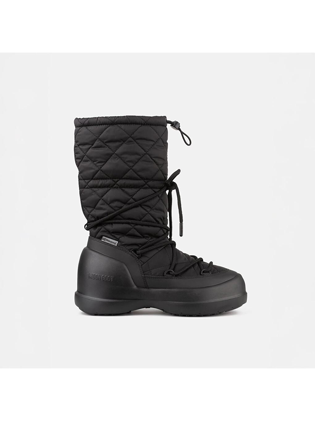 Siyah Kadın Bot 80d2500080-n001 Mezzallina Quilted Hight Boot Wp Black