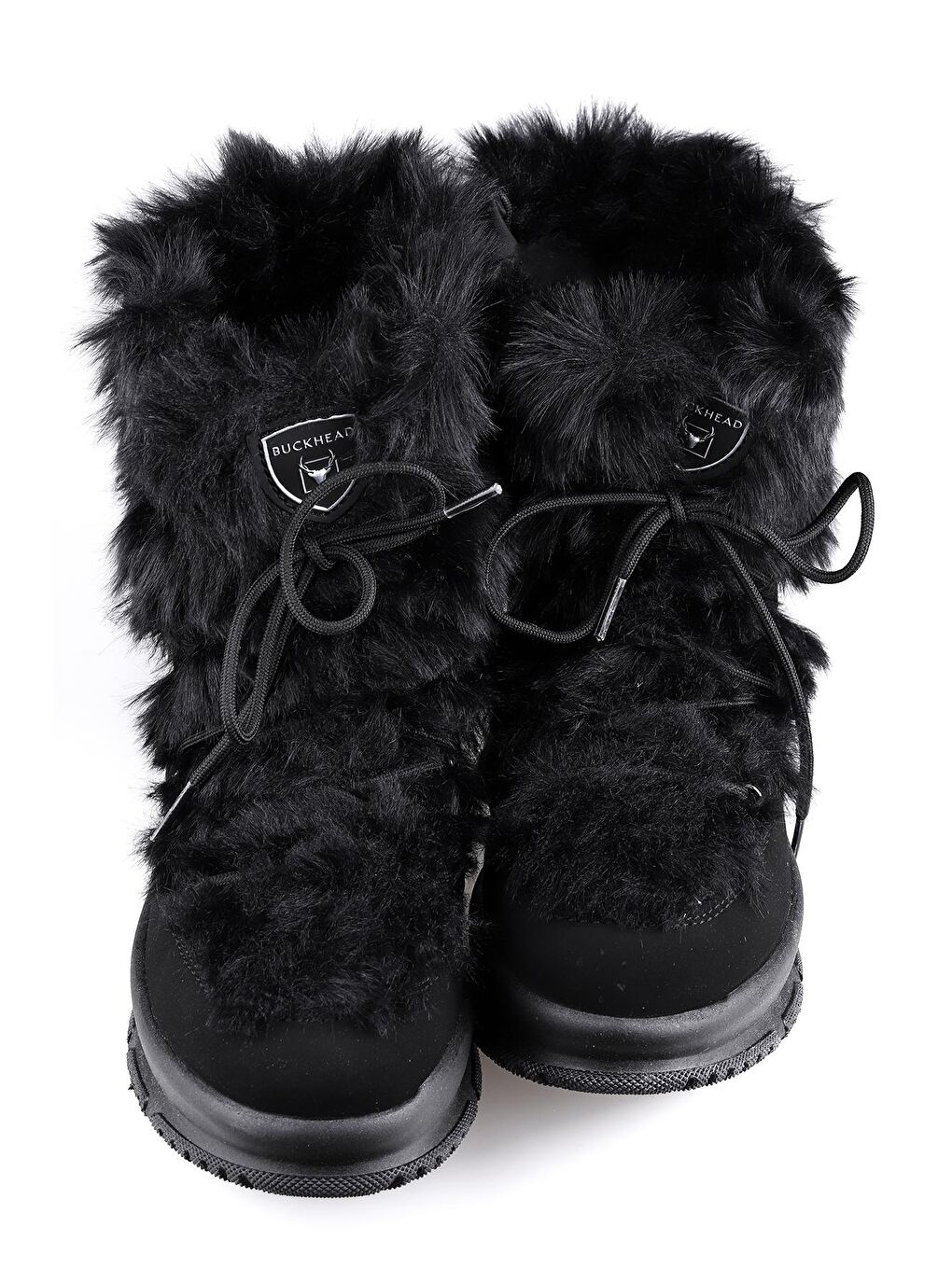 Siyah Irina Su Geçirmez Fermuarlı Kadın Bot Ayakkabı 1111-3