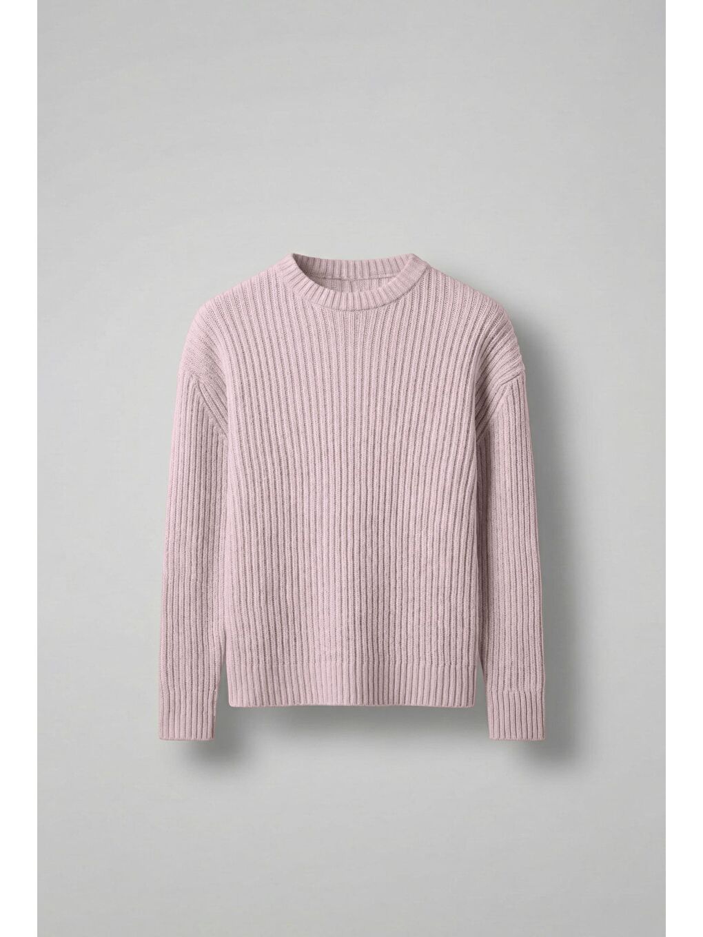 Erkek Regular Fit Kazak Pembe