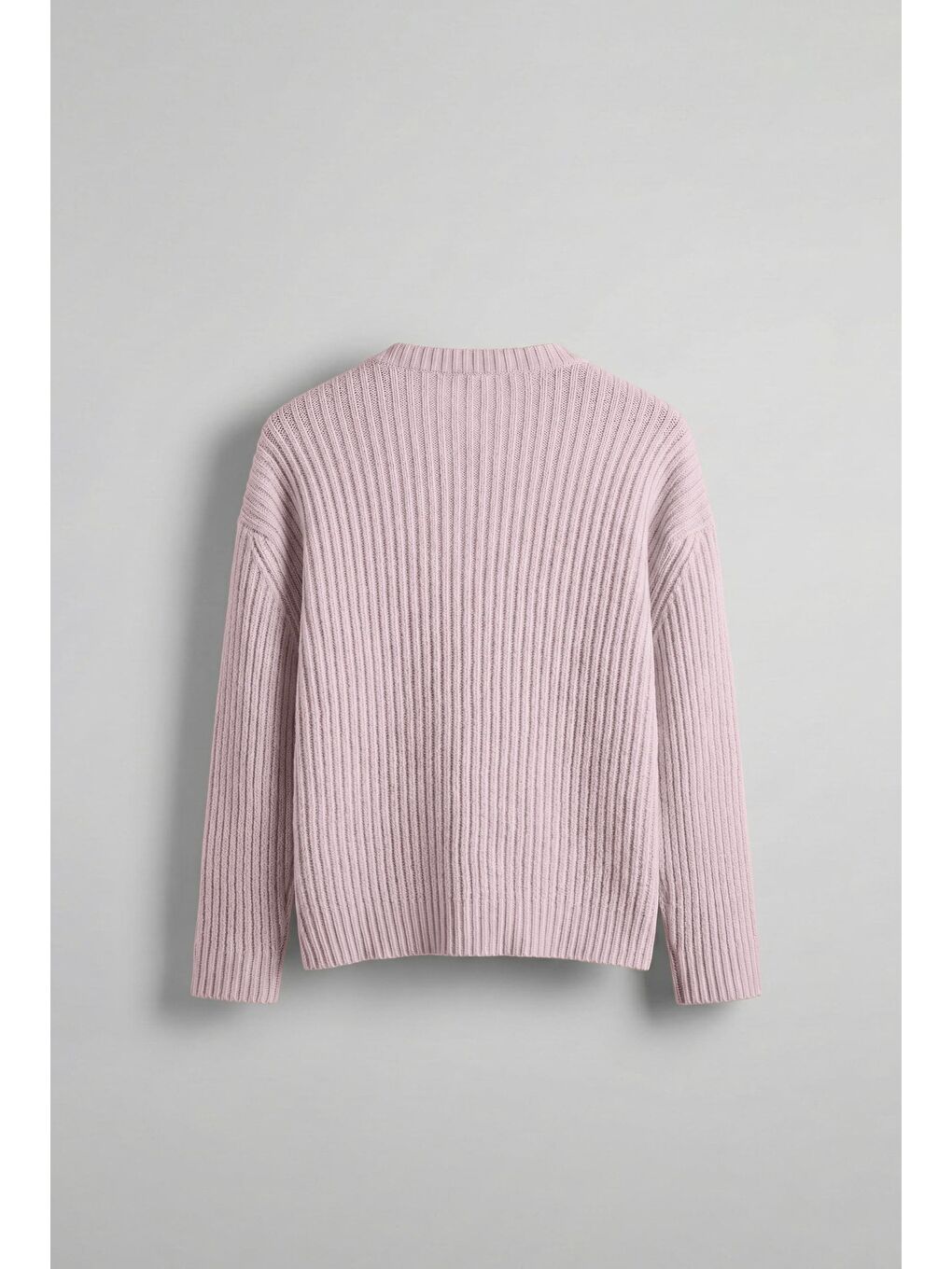 Erkek Regular Fit Kazak Pembe-1