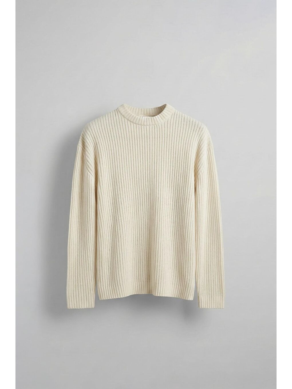 Erkek Regular Fit Kazak Bej