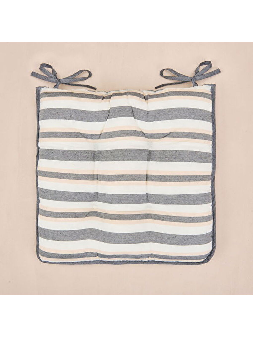 Soft Sogno Sandalye Minderi - Ekru / Renkli - 43x43 cm-4