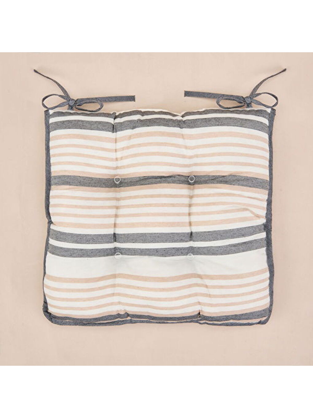 Soft Mimpi Sandalye Minderi - Ekru / Renkli - 43x43 cm-6