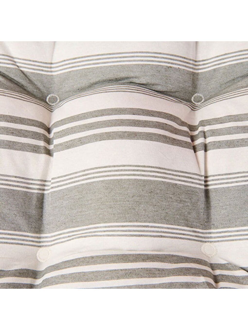 Lila Soft Pute Sandalye Minderi - Ekru / Yeşil - 43x43 cm-5