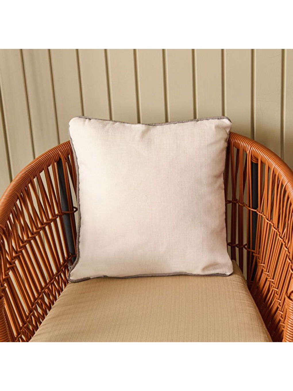 Mor Soft Lucia Alis Kırlent - Bej / Ekru - 40x40 cm