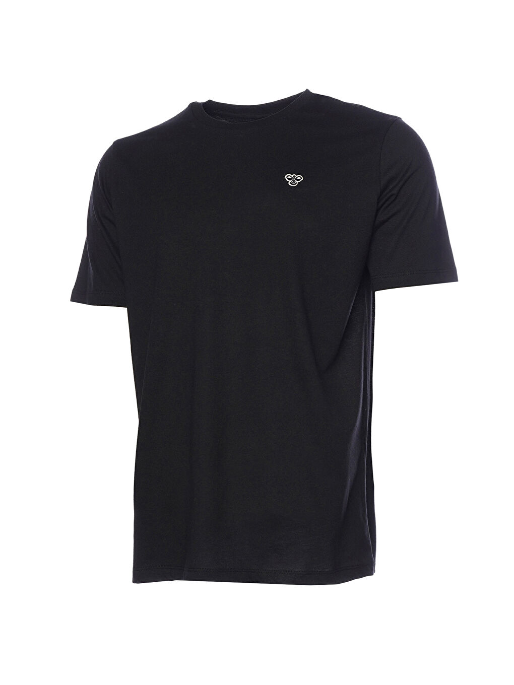 T-Ic Ico Regular Erkek Siyah Yuvarlak Yaka Spor Tişört-1
