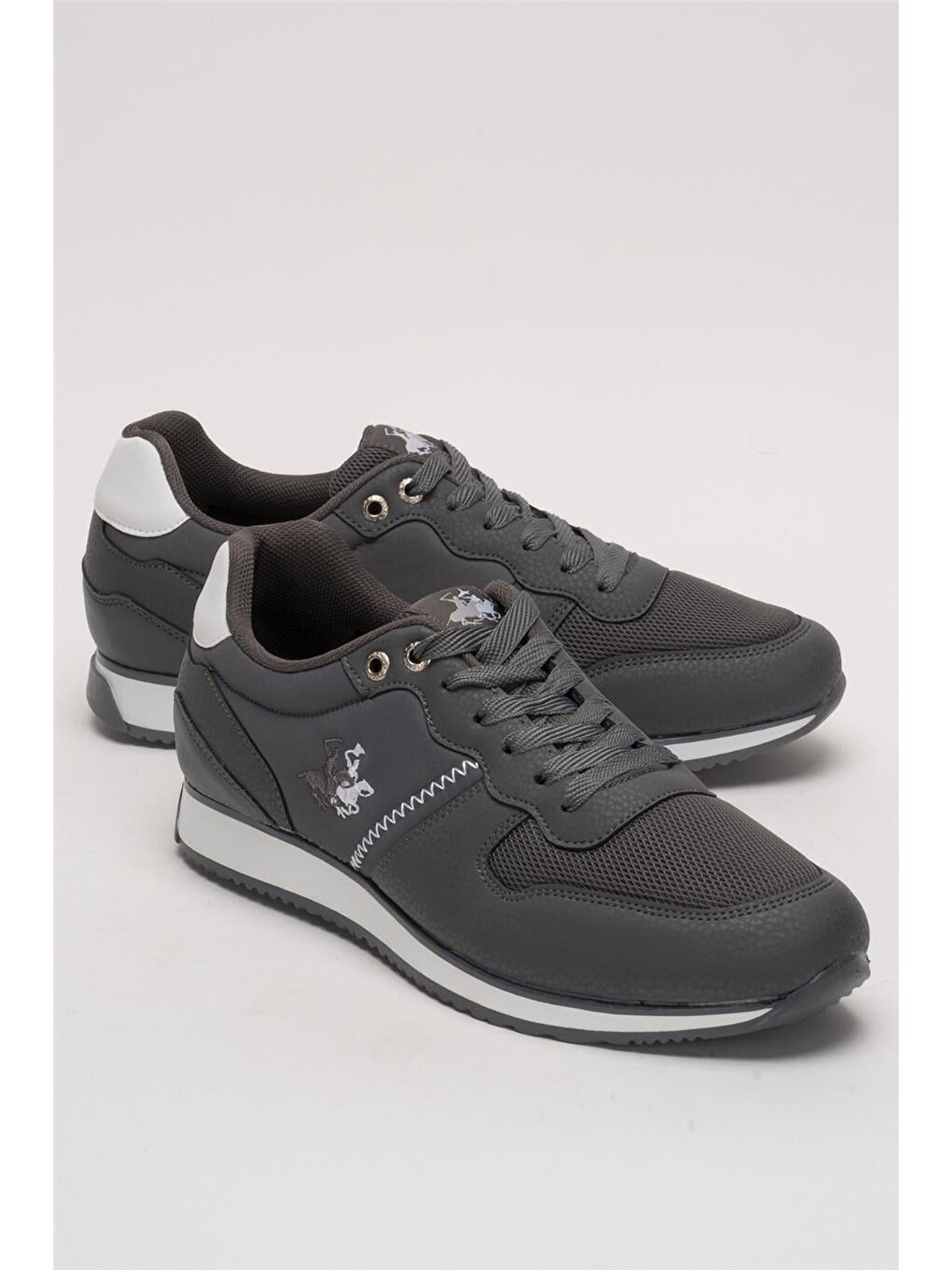 Gri Erkek Günlük Casual Sneaker Ayakkabı Leona Füme-2
