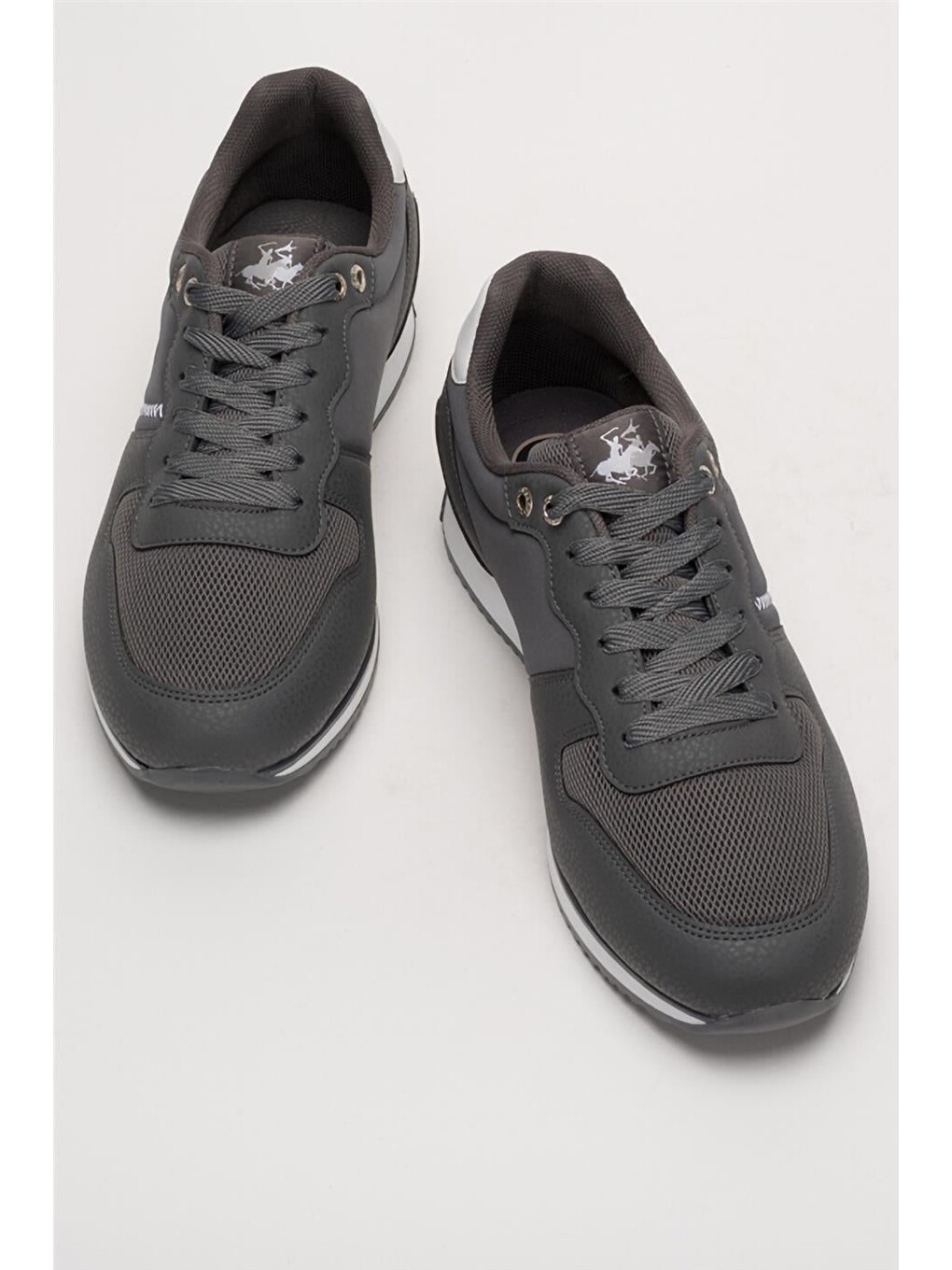 Gri Erkek Günlük Casual Sneaker Ayakkabı Leona Füme-9