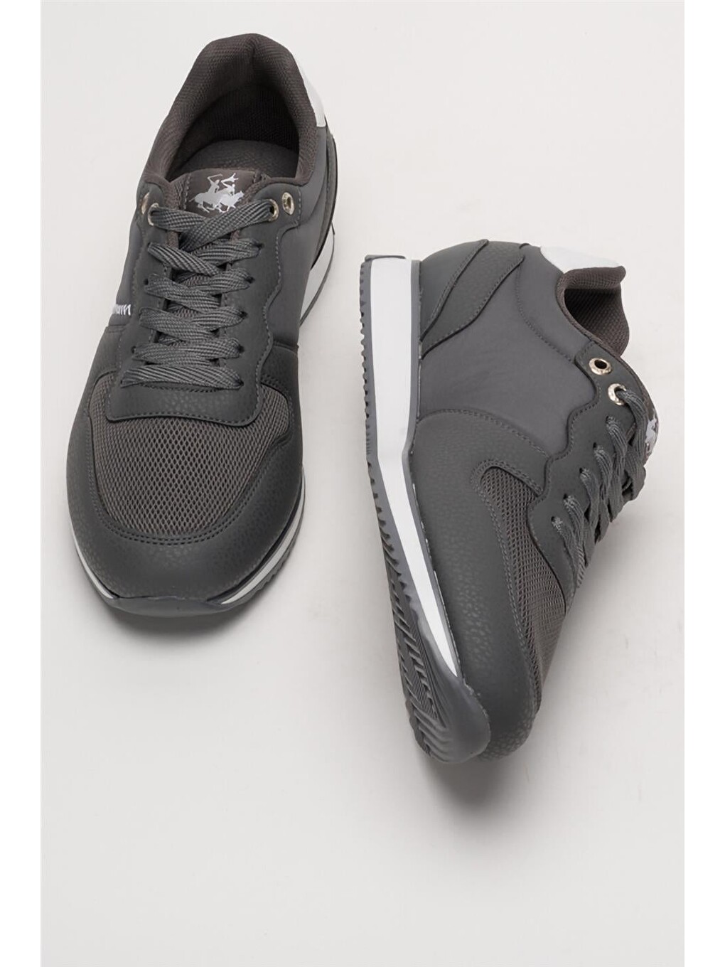 Gri Erkek Günlük Casual Sneaker Ayakkabı Leona Füme-10