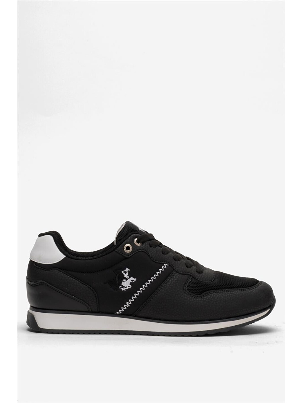 Erkek Günlük Casual Sneaker Ayakkabı Leona Siyah-beyaz