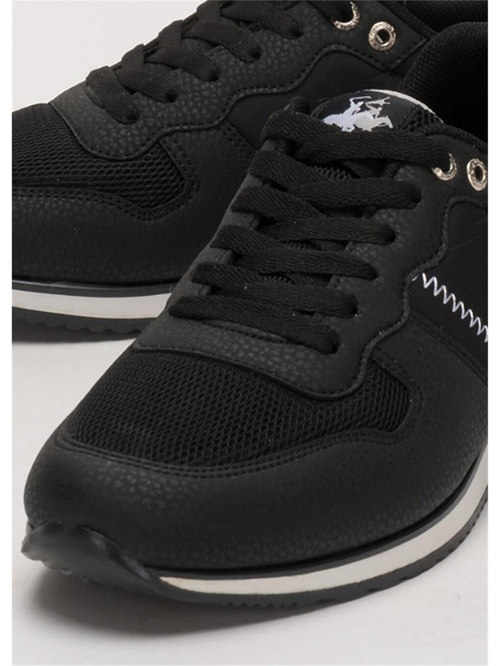 Erkek Günlük Casual Sneaker Ayakkabı Leona Siyah-beyaz-4
