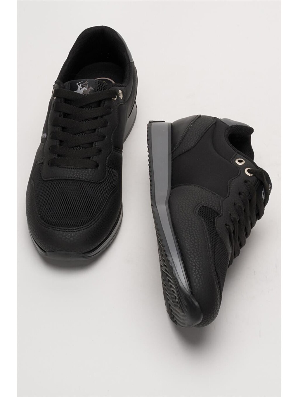 Erkek Günlük Casual Sneaker Ayakkabı Leona Siyah-beyaz-5