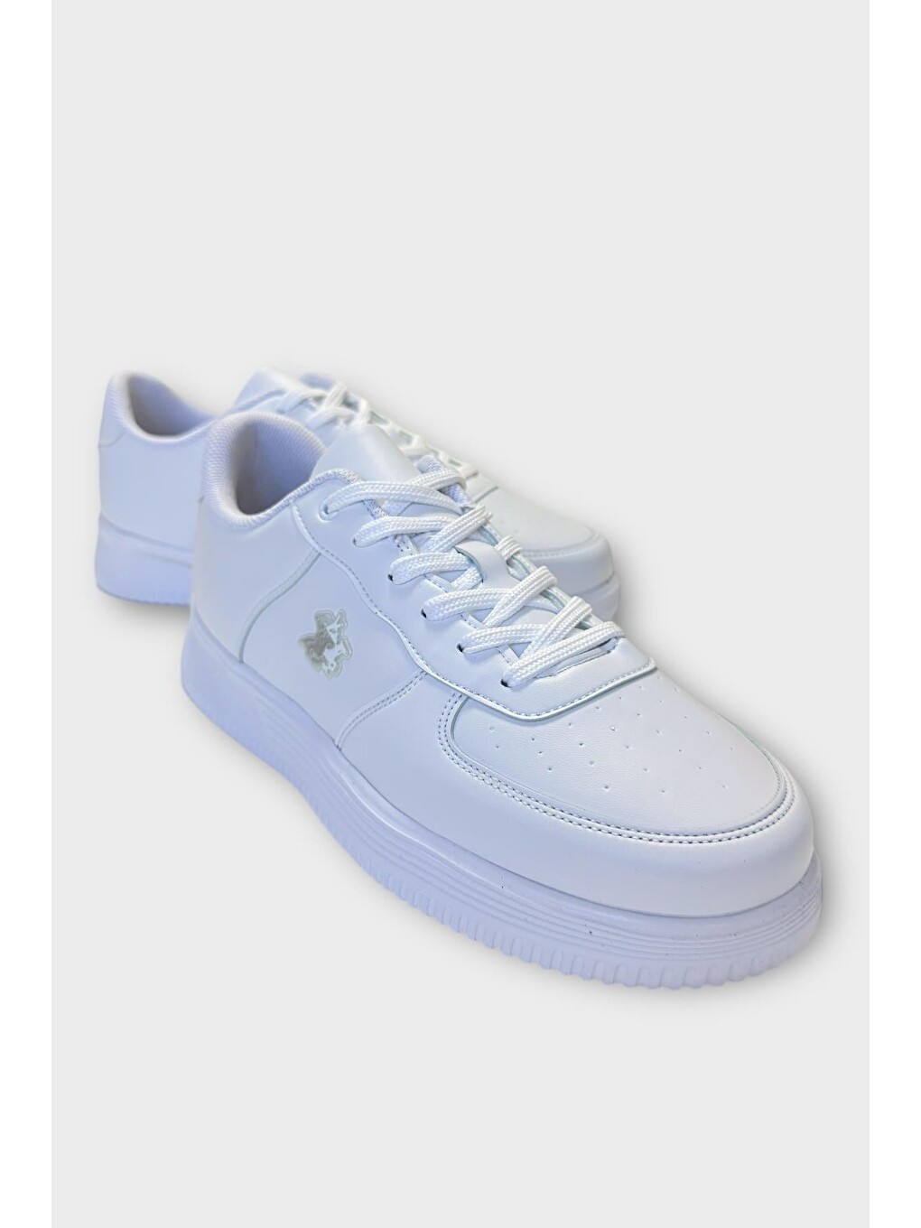Unisex Airforce Spor Sneaker Ayakkabı Beyaz-1