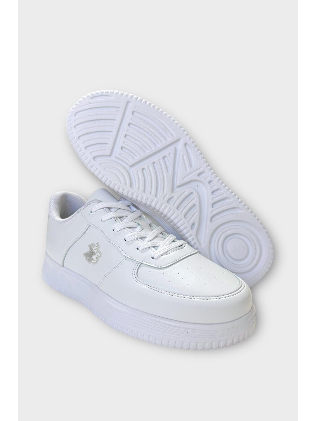 Unisex Airforce Spor Sneaker Ayakkabı Beyaz-4