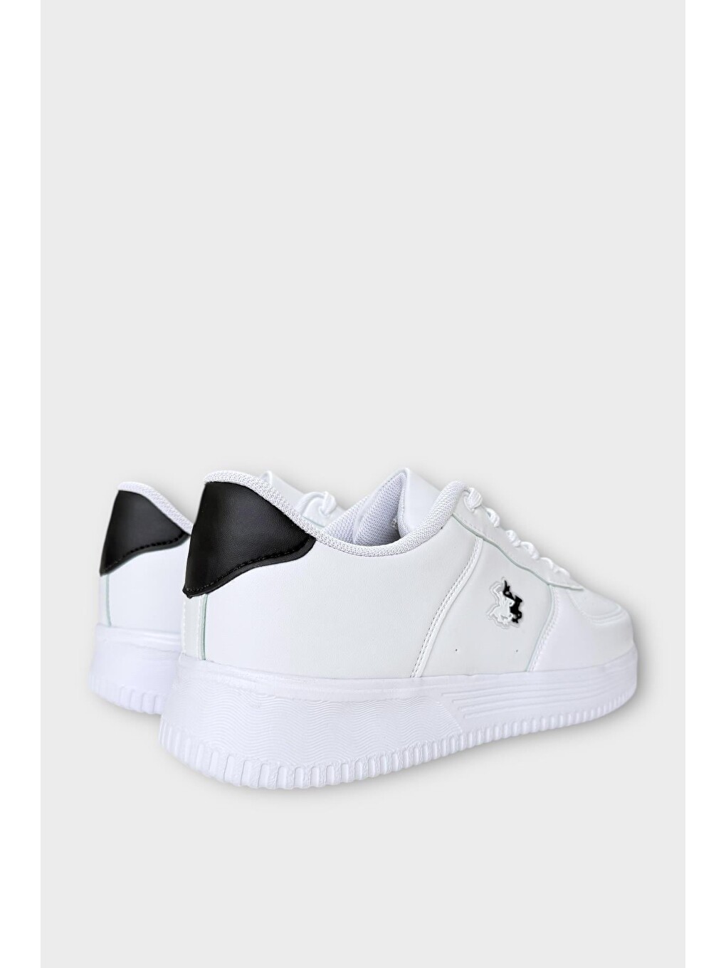 Unisex Airforce Spor Sneaker Ayakkabı Beyaz - Siyah-6
