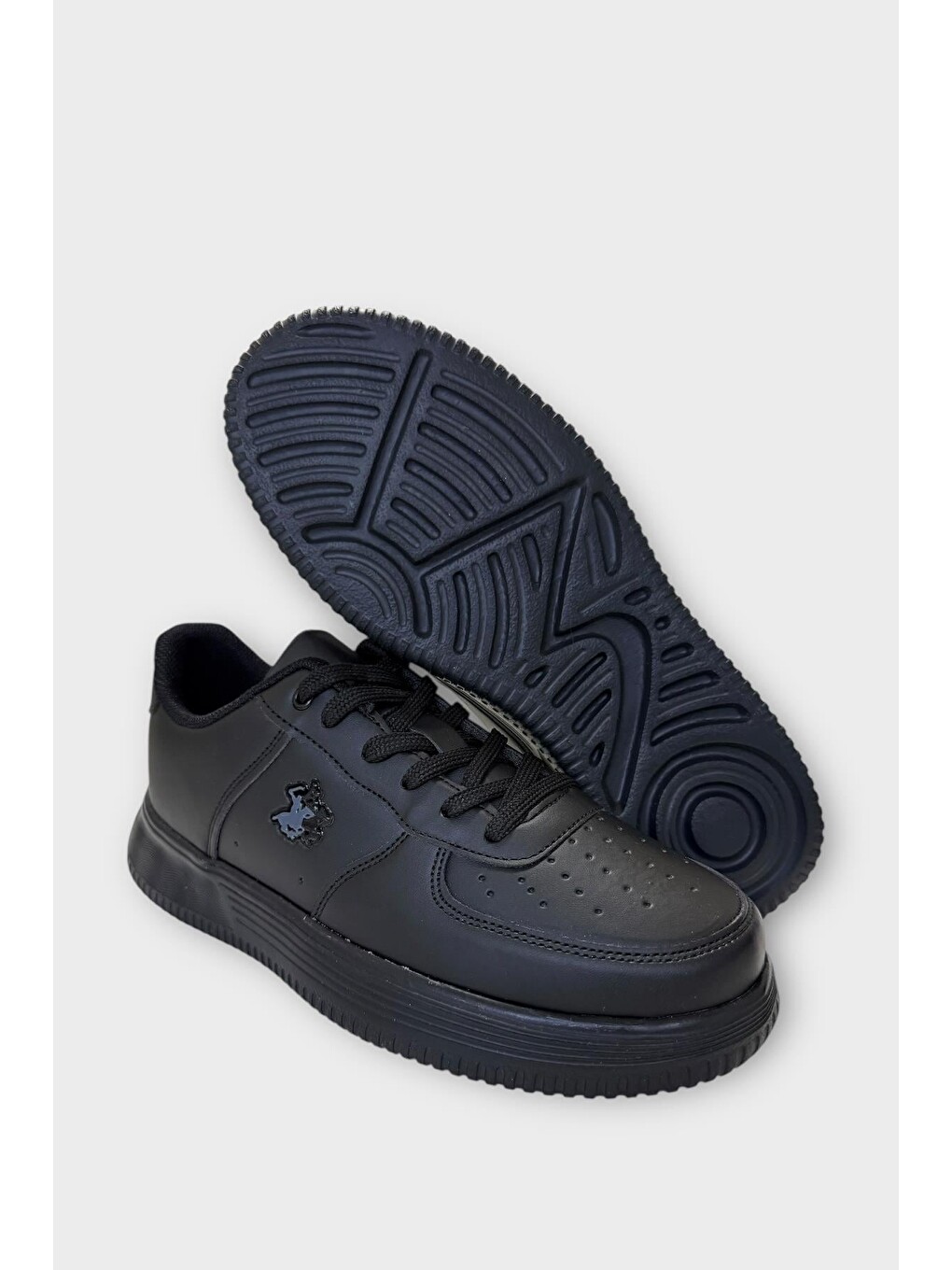 Unisex Airforce Spor Sneaker Ayakkabı Siyah-15