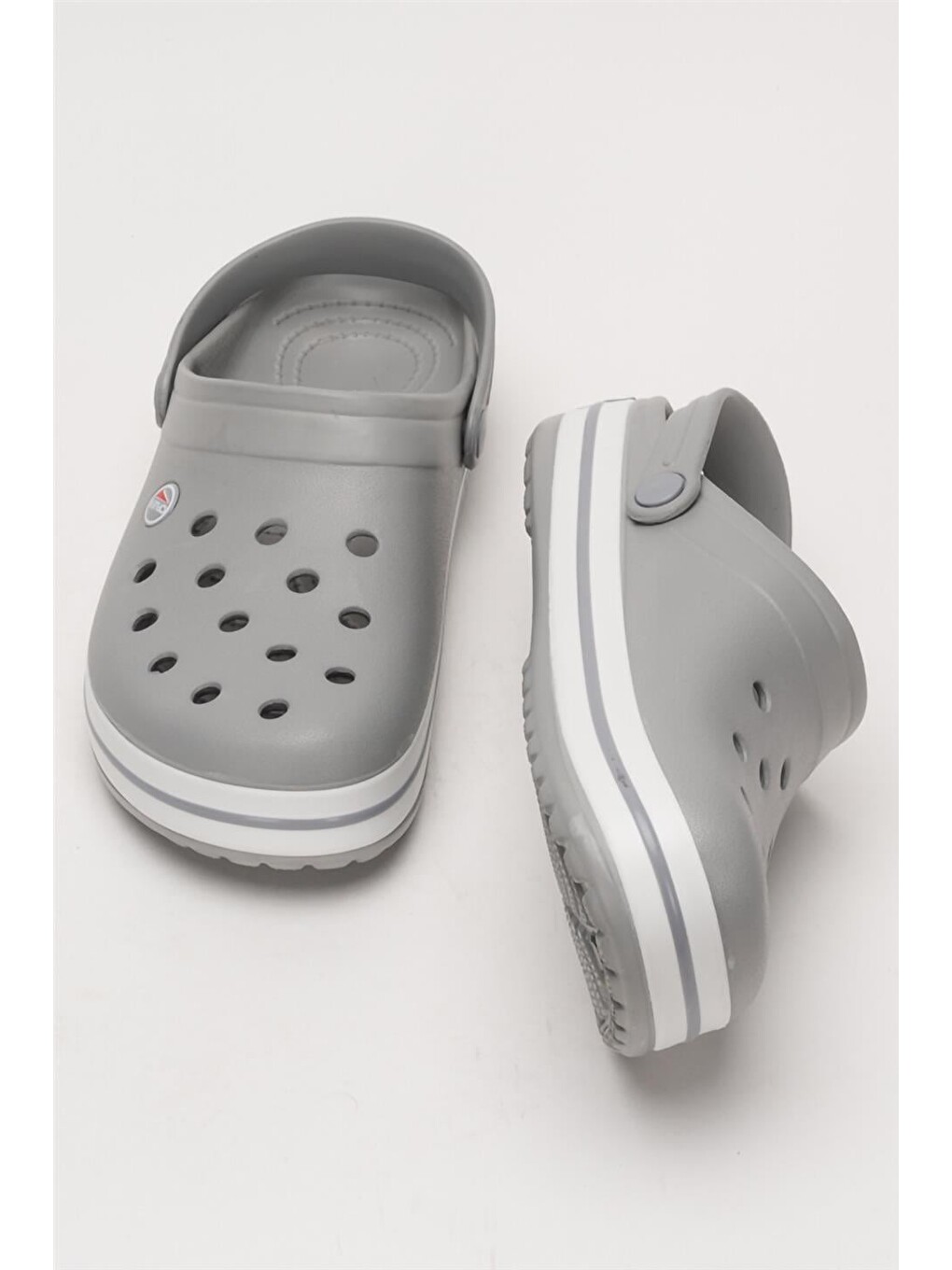 Unisex Confort Medikal Hemşire Sabo Terlik Gri-6