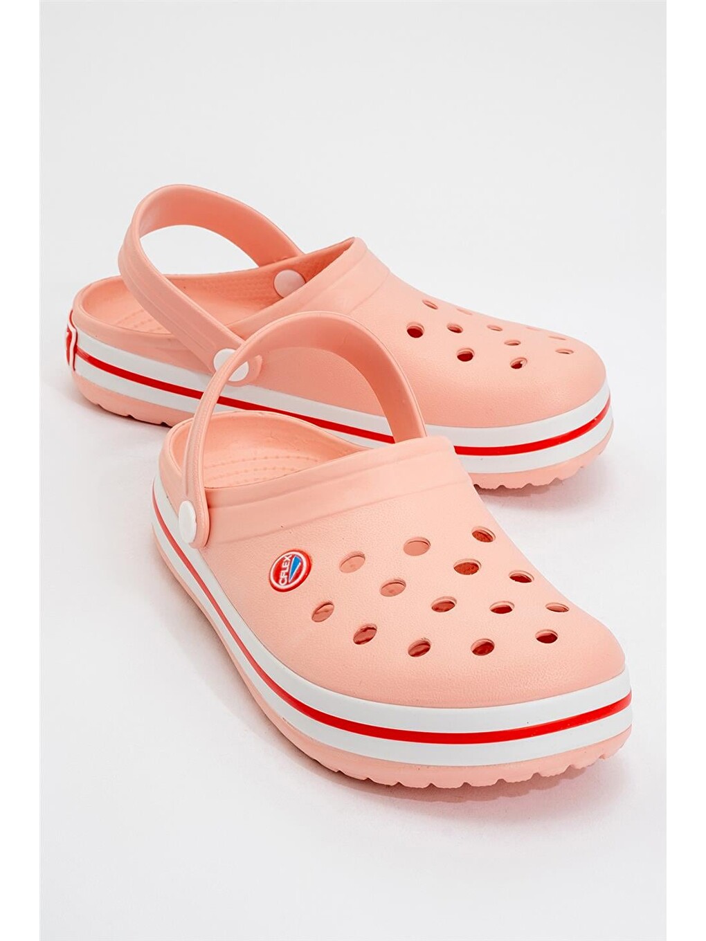 Pembe Unisex Confort Medikal Hemşire Sabo Terlik Pudra-2