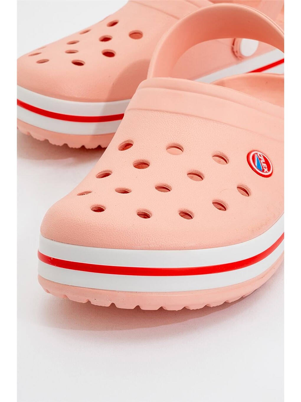 Pembe Unisex Confort Medikal Hemşire Sabo Terlik Pudra-4