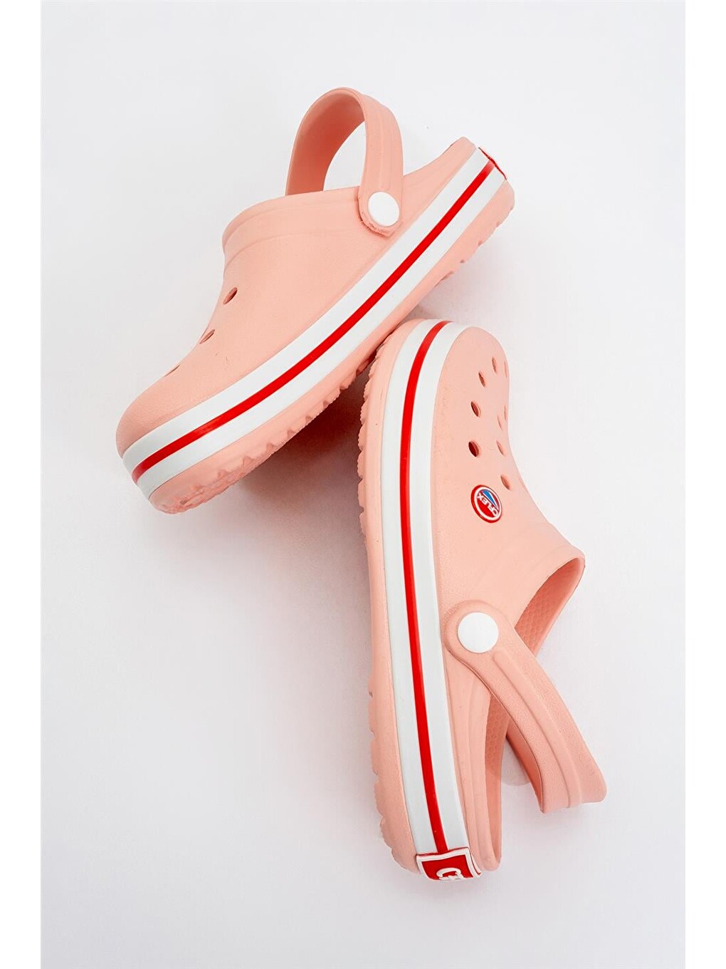 Pembe Unisex Confort Medikal Hemşire Sabo Terlik Pudra-10