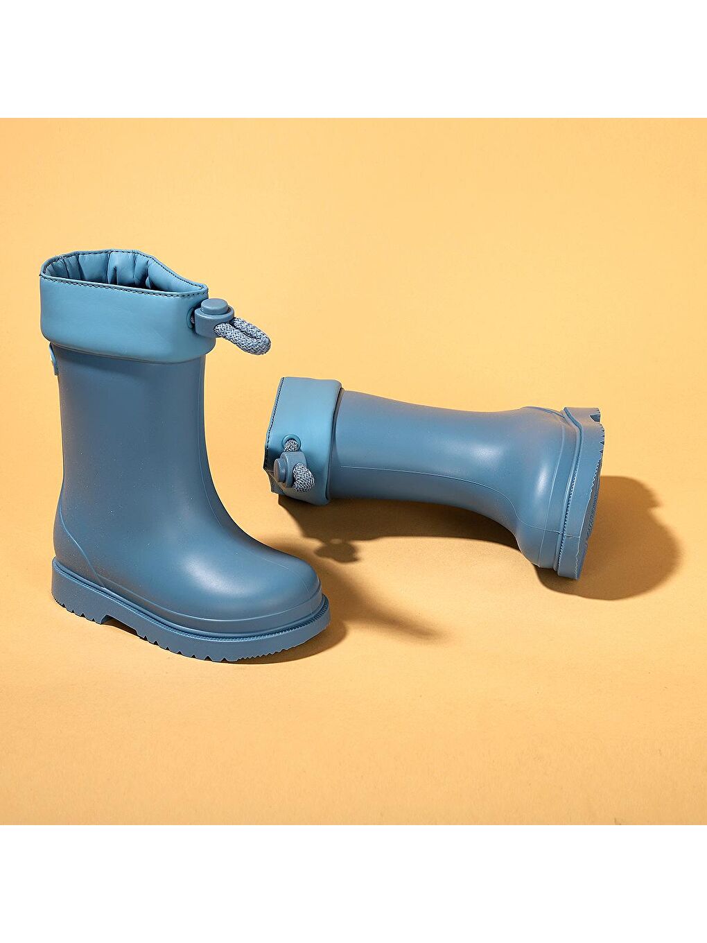 Mavi Chufo Cuello Kız/Erkek Çocuk Su Geçirmez Yağmur Kar Çizmesi W10100