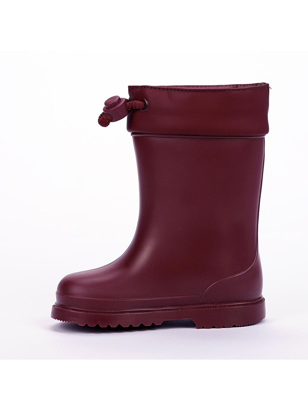 Bordo Chufo Cuello Kız/Erkek Çocuk Su Geçirmez Yağmur Kar Çizmesi W10100-4