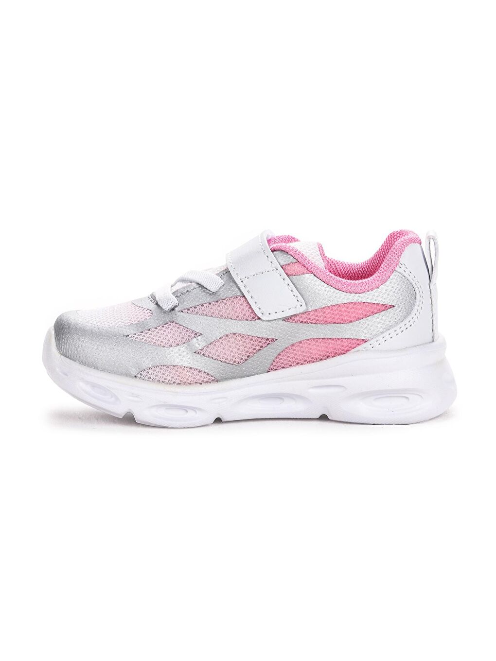 Gri Woo Işıklı Cırtlı Kız/Erkek Çocuk Spor Ayakkabı 346.21Y.115