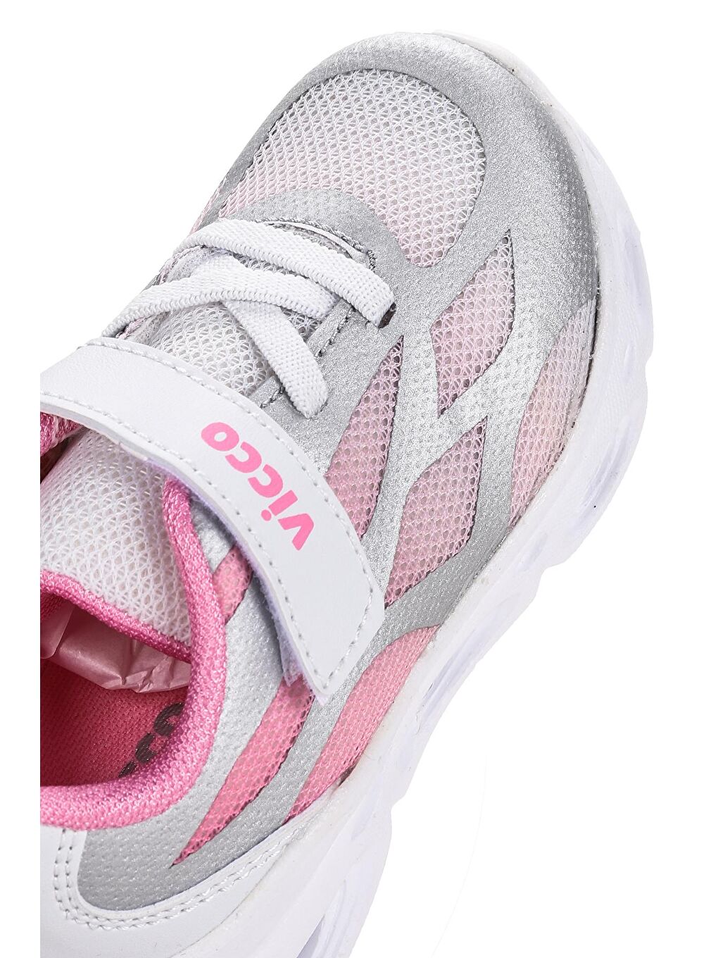 Gri Woo Işıklı Cırtlı Kız/Erkek Çocuk Spor Ayakkabı 346.21Y.115-4